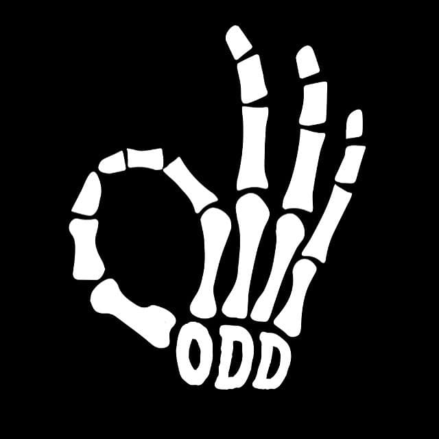 ODD — Skeleton hand OK sign